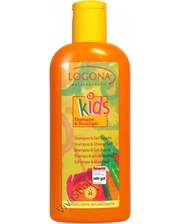 Logоna Naturkosmetik Logona BIO KIDS Детский шампунь для волос и гель для душа 2в1 200 мл