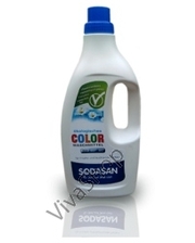 SODASAN Sodasan Color Содасан Органическое жидкое средство для стрики цветных и черных вещей с смягчителем воды