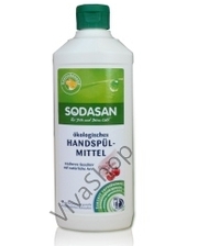 SODASAN Содасан Органическое Жидкое средство-концентрат Гранат для мытья посуды 500 мл