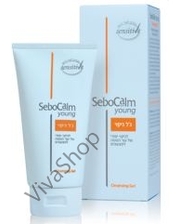 SeboCalm Young Cleansing Gel Очищающий гель для жирной и комб.подростковой кожи лица 160 мл + пробничек
