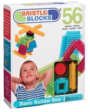 Bristle Blocks Конструктор-бристл - СТРОИТЕЛЬ (56 деталей, в коробке) (3070Z)