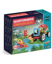 Magformers Магнитный конструктор «Приключения в джунглях», 32 элемента (703009)