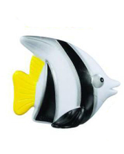 LENA Рыбка черно-белая - игрушка для купания в ванне, (65521-4)