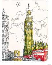 Galison Handmade Journal: London Big Ben