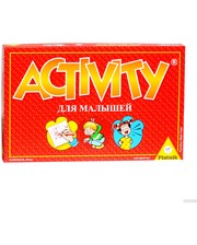 Piatnik Activity для малышей Игра для 3-16 игроков + 6 частей игрового поля 165 карточек 2 деревянных слоника (776441)
