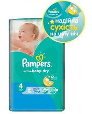PAMPERS Active Baby-Dry Maxi 4 (7-14 кг) MICRO PACK 13 шт.