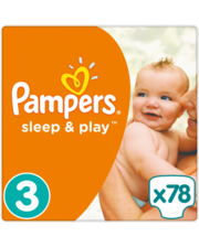 PAMPERS Sleep&Play Midi 3 (4-9 кг) JUMBO PACK 78 шт.