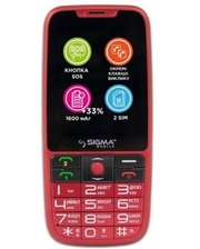 Sigma mobile Comfort 50 Elegance 3 Red (Код товара:9200)