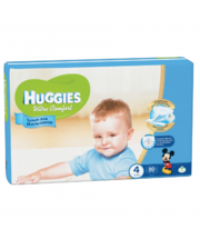 HUGGIES Ultra Comfort 4 Boy (8-14кг) 80 шт (5029053543673)