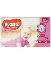 HUGGIES Ultra Comfort 4 Girl (8-14кг) 66 шт (5029053543628)