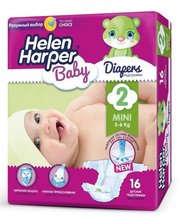 Helen Harper Baby 2 Mini 3-6 кг 16 шт (2310342)