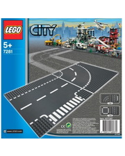 Lego City T-образный перекресток 7281