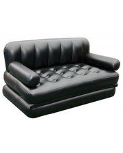  75039 SIC Диван-кровать 5 в 1 BestWay, 188-152-64 см (черный)