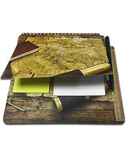 Старт-Полиграф Блокнот-планшет NotePad со стикерами Post-it «Капитан»