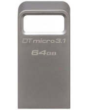 Kingston DataTraveler Micro 3.1 64Gb USB 3.1 Silver