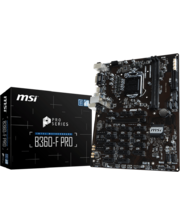 MSI B360-F PRO, LGA1151, DDR4, 4 x SATA, 4 x USB 3.1 Gen1