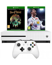 Microsoft Xbox One S 1TB + Sea of Thieves + FIFA 18