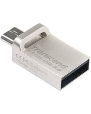 Transcend 64GB USB 3.1 JetFlash 880 OTG Metal Silver
