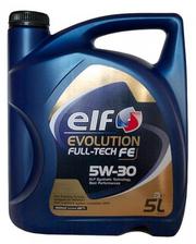 Моторные масла ELF EVOLUTION FULL-TECH FE 5W-30 5л фото