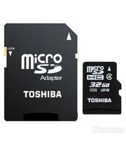 Toshiba 32 GB microSDHC Class 4 + SD-adapter (THN-M102K0320M2)