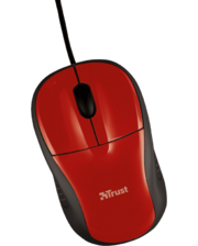 Trust Primo Mouse with mouse pad Red (20427)