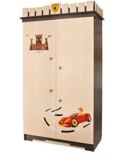 Вальтер-Мебель Вальтер - Детский шкаф Бэби Принц Размер 100х50х180 см Цвет венге светлый-орех темный