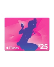  Подарочная карта iTunes Gift Card 25$
