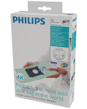 Philips Сменный синтетический мешок-пылесборник S-bag FC8022/04