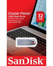 SanDisk 32GB USB Cruzer Force Metal Silver