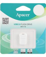 Apacer 16GB USB 2.0 AH116 White
