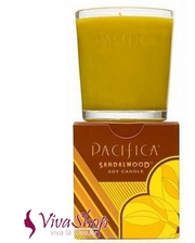 Pacifica Sandalwood Soy Candle