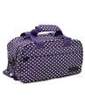 MEMBERS Essential On-Board Travel Bag 12.5 Purple Polka