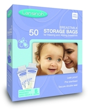 Lansinoh Пакеты для хранения и замораживания грудного молока (50 шт., из полиэтилена) (40055)