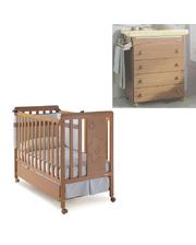Micuna комплект мебели для детской NOVA HONEY кроватка и комод Медовый (NOVA HONEY/K1)