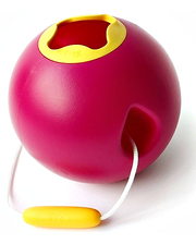  Сферическое ведро "BALLO" (цвет розовый+желтый) (170112)