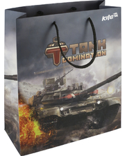 Kite Пакет подарочный бумажный 26х32см Tanks (TD15-266K)