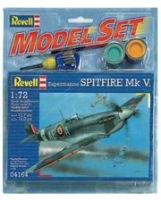 Revell Model Set Самолет Spitfire Mk V, 1:72 (64164)