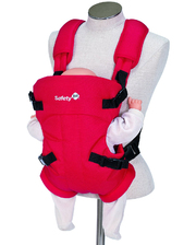 Safety 1st by Baby Relax Рюкзак-кенгуру (3,5-9кг) MIMOSO Plain Red (26008850)