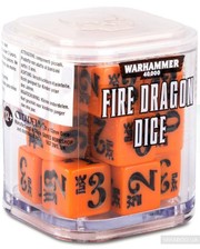 Games Workshop Warhammer 40000: Fire Dragon Dice (99220104005)