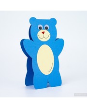Confetti Cards Мишка сине-голубой (CC-001)