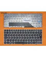 Клавиатуры MSI Wind U135, U160 black (silver frame) Original RU фото