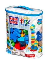 Mega Bloks First Builders Классический в сумке, 80 деталей
