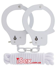 Секс наборы  Набор Bondx Metal Cuffs & Love Rope Set фото