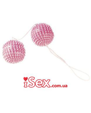  Вагинальные шарики со смещенным центром тяжести Girly Giggle Balls Tickly Soft Pink