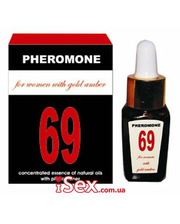 Жіночі духи з феромонами  Феромоны для женщин Pheromon 69 фото
