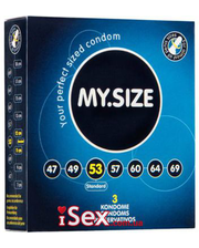Контрацептивы  Презервативы MY.SIZE 53 мм, 3 шт. фото