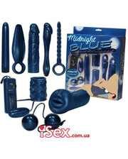 Еротичні ігри та вечірки  Синий набор секс-игрушек Midnight Blue фото