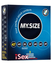 Контрацептиви  Презервативы MY.SIZE 47 мм, 3 шт. фото