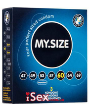 Контрацептиви  Презервативы MY.SIZE 60 мм, 3 шт. фото