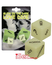 Эротические игры и вечеринки  Светящиеся кубики с надписями на английском языке фото